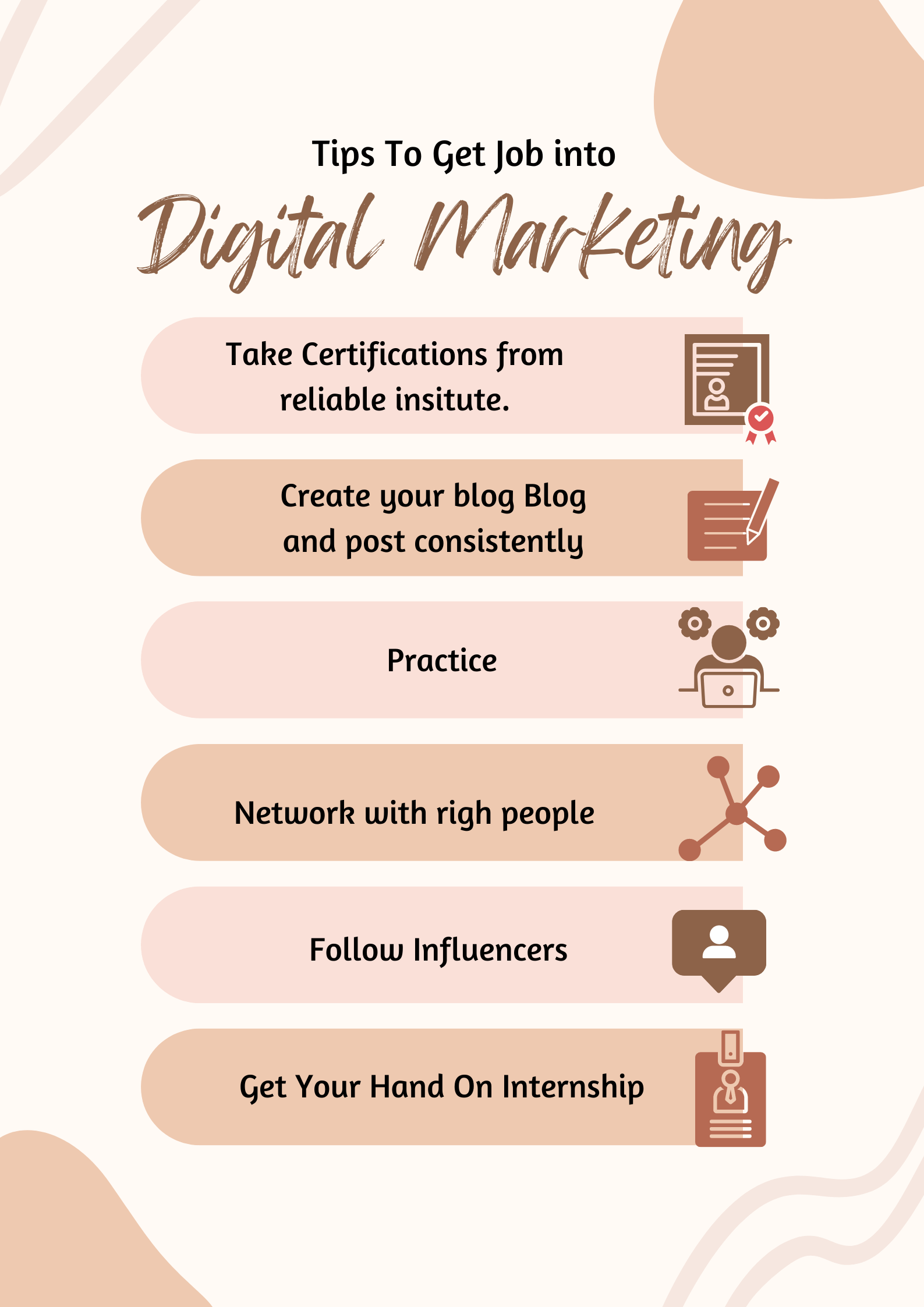 Tips To Get a Job in Digital Marketing