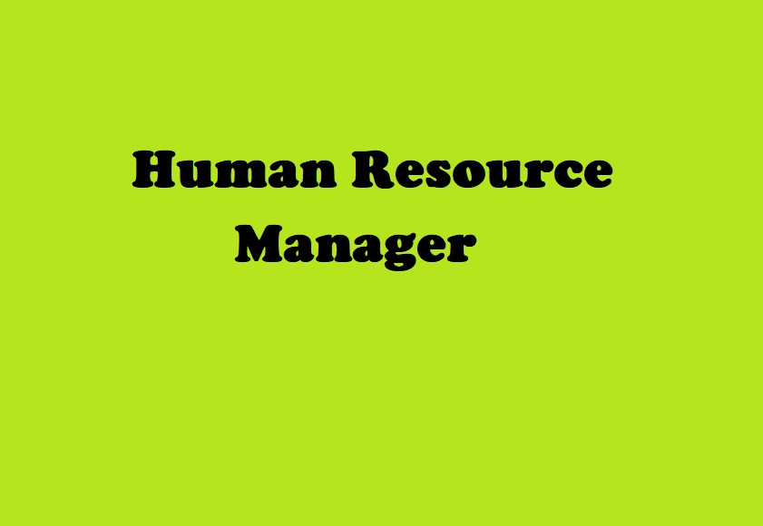 Human Resource Manager